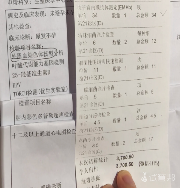 试管婴儿前期检查项目分享