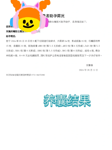 857bccd5588365a78039ef4d030a184e.png 胚胎筛查后就1个合格