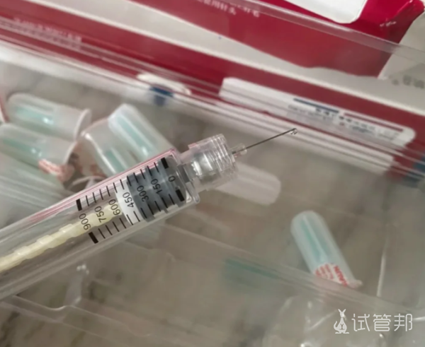 105058fc4e66411d7aff5ba503e78b6d.png 取卵后3天进行的移植没想到只配成了1个