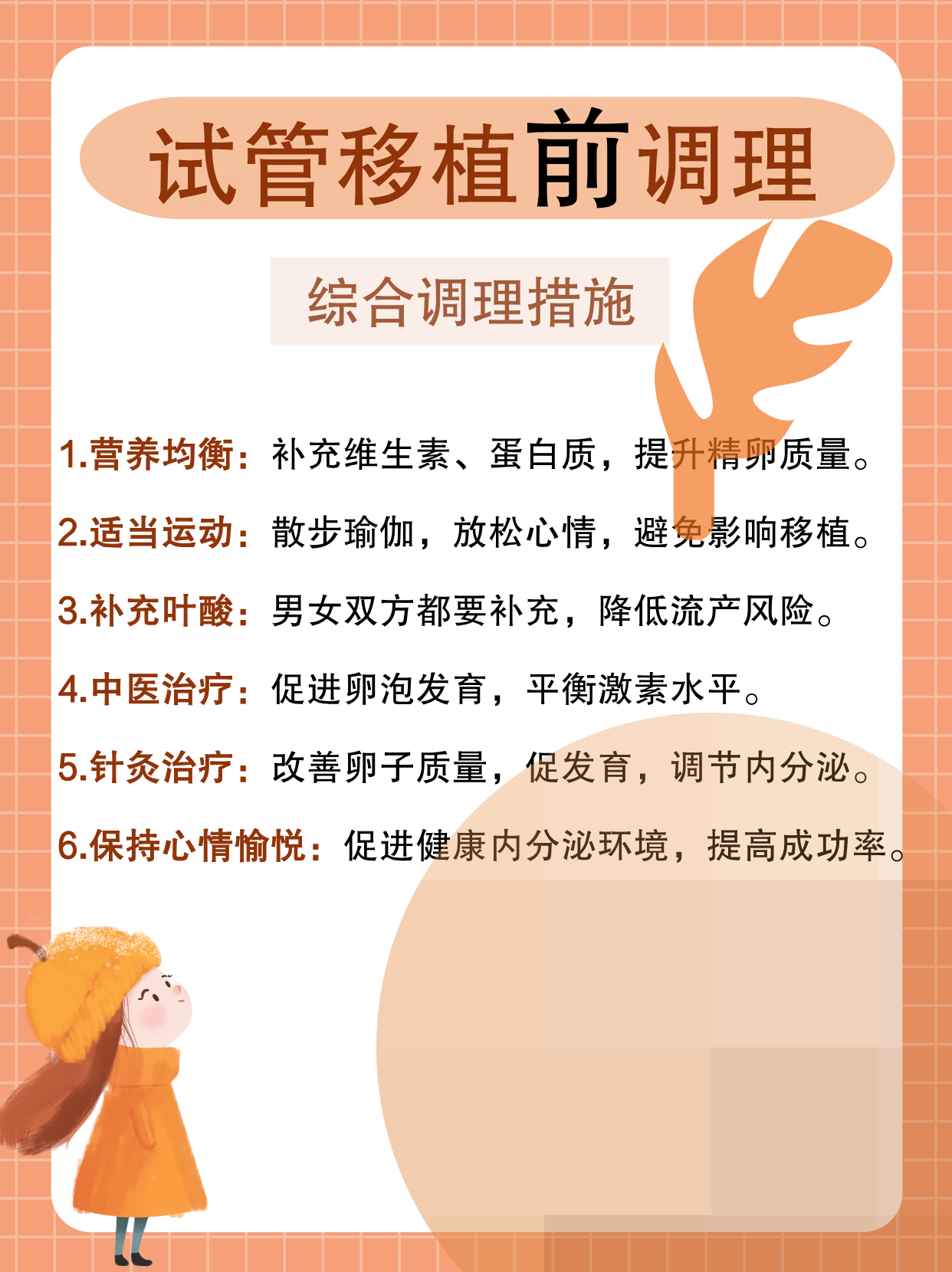 胚胎移植前综合调理