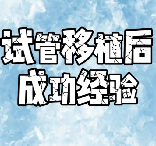做试管婴儿成功了想来分享一下我胚胎移植后做的事
