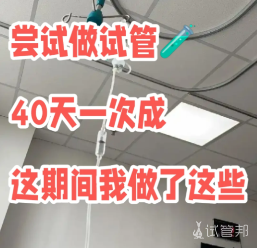 45c1b9e812be1afe57baa1bce814eb33.png 试管婴儿一次成功只花费了40天