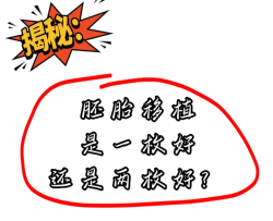 揭秘：试管单胎好还是双胞胎好？