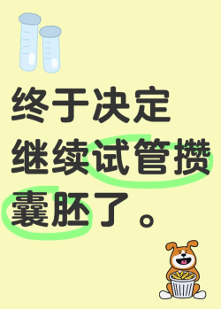 放弃移植继续攒胚胎，压力超大