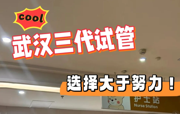 说说自己武汉选三代试管机构的感受吧