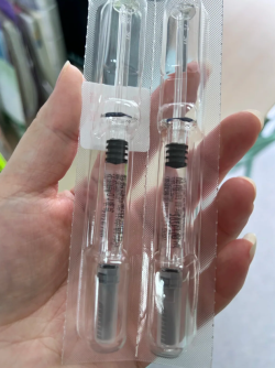 夜针打的达必佳，求了好久才让打肚子