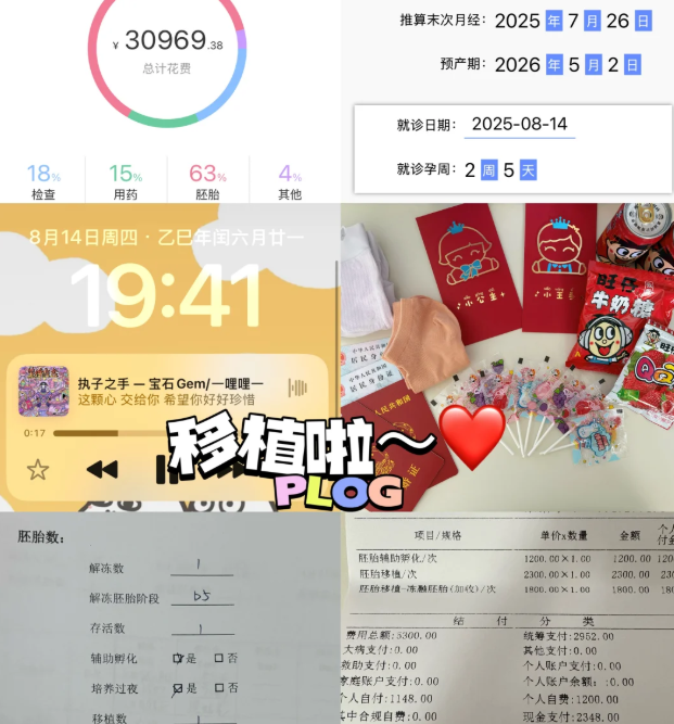 35岁AMH低赴泰试管我的10个胚胎7个健康