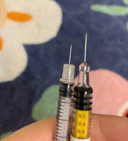 打到肚皮发青发黑！90天肝素针，我咬牙熬过来了