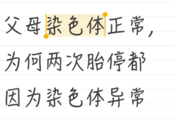 别被报告骗了！染色体正常照样胎停的5个隐藏杀手！